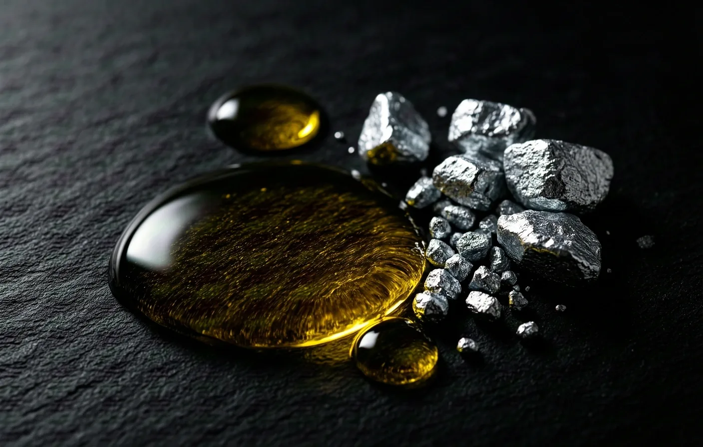 Raw natural minerals and biological elements